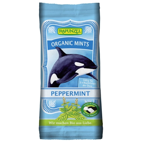 Rapunzel - Organic Mints Peppermint - 100g | Miraherba Bio-Bonbons