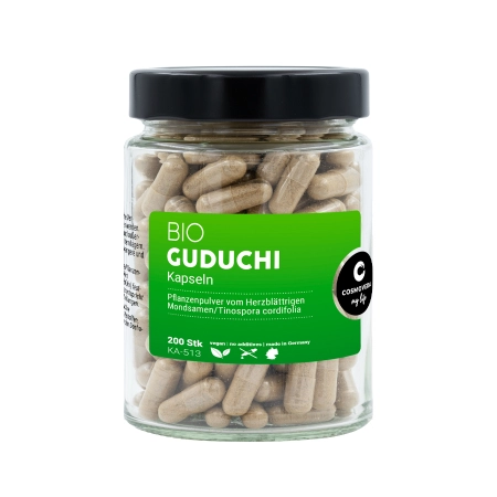 Cosmoveda Guduchi Kapseln · Nahrungsergänzungsmittel nach Ayurveda