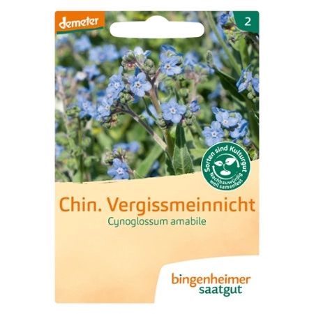 Bingenheimer - Saatgut Chin. Vergissmeinnicht | Miraherba Bio Garten