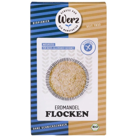 Werz - Erdmandel-Flocken glutenfrei - 250g