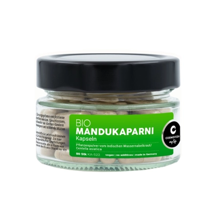Cosmoveda - Cápsulas BIO Mandukaparni - 80 piezas