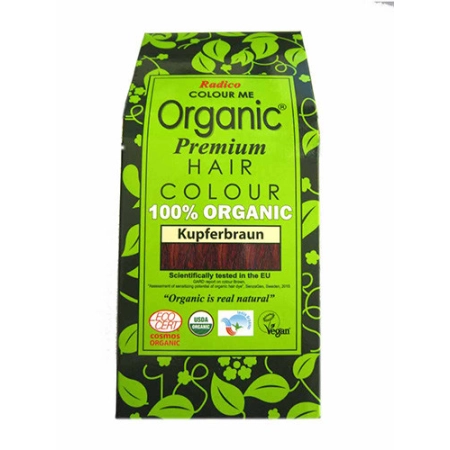 Radico organic - Pflanzenhaarfarbe Kupferbraun| Miraherba Haarfarbe