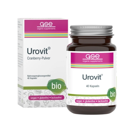 GSE - Urovit®-Cranberry Kapseln (Bio) - 40 Kapseln