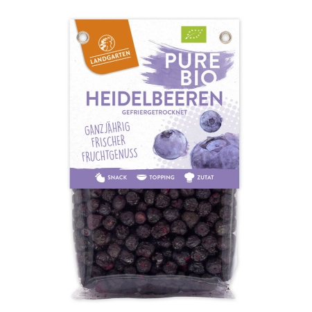 Landgarten - Bio Heidelbeeren gefriergetrocknet - 20g | Miraherba