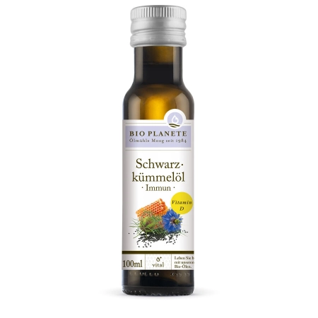 Bio Planète -  Schwarzkümmelöl Immun - 100ml | Miraherba Öle