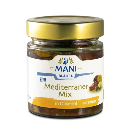 MANI - Bio mediterraner Mix in Olivenöl - 190 g