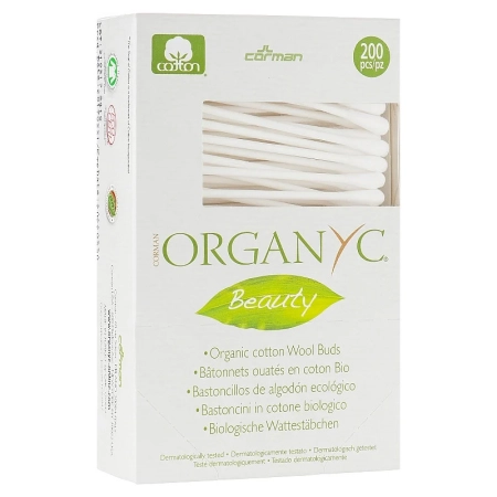 Organyc - Bio-Wattestäbchen - 200 Stk | Miraherba Hygiene