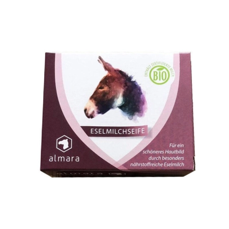 Zhenobya - Bio Eselmilchseife unverpackt - 100g | Miraherba Seife