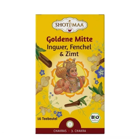 Hari - Goldene Mitte Shoti Maa Chakra Tee
