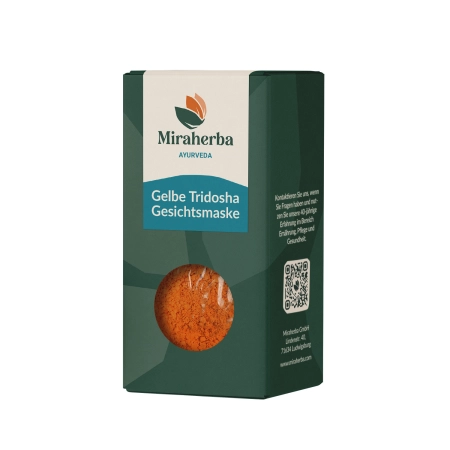 Miraherba - Ayurveda gelbe Gesichtsmaske Tridosha | Miraherba Ayurveda