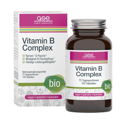 GSE - Vitamin B Complex (Bio) - 150 Tabletten