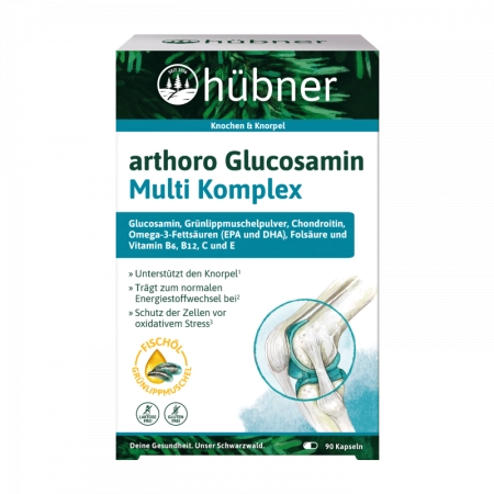 Hübner - arthoro Glucosamin Multi Komplex - 90 Kapseln