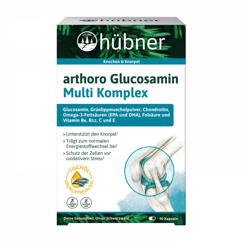 Hübner - arthoro Glucosamine Multi Complexe - 90 gélules