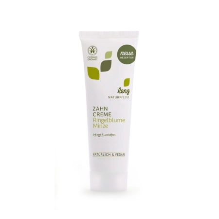 lenz - Zahncreme Ringelblume Minze fluoridfrei - 75ml