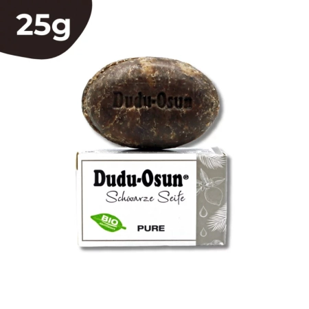 spavivent - Dudu Osun Schwarze Seife pure, parfümfrei - 25g