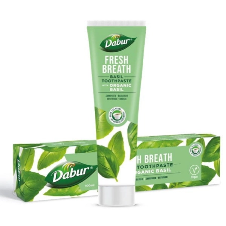 Dabur - Herbal Basil Zahnpasta mit Basilikum - 100ml