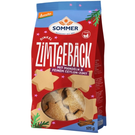 Sommer - Demeter Dinkel Zimtgebäck - 125g