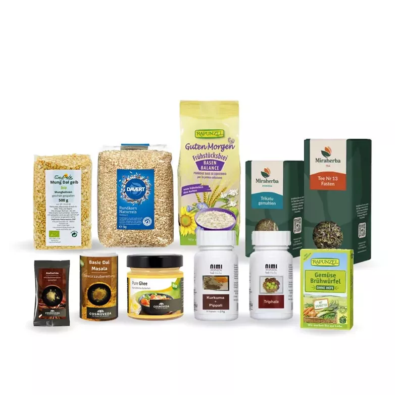 Entschlackungswoche - Fastenpaket Ahara Karma - Sanfte Reinigung