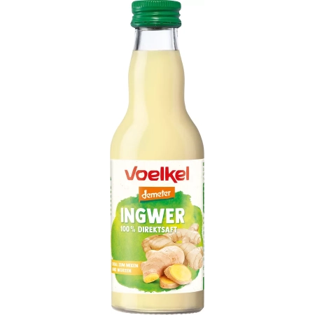 Voelkel - Ingwersaft - Natürliche Schärfe - 0,2l