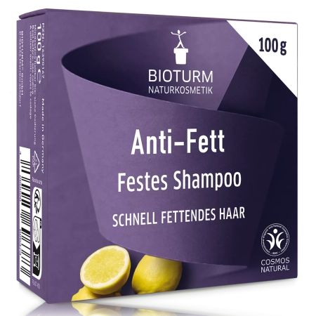 Bioturm - Festes Shampoo Fettiges Haar - 100g | Miraherba Kosmetik