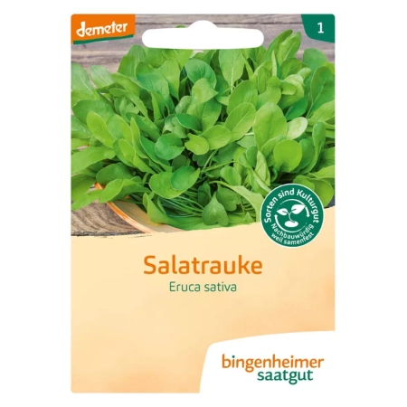 Bingenheimer - Saatgut Salatrauke | Miraherba Bio Garten