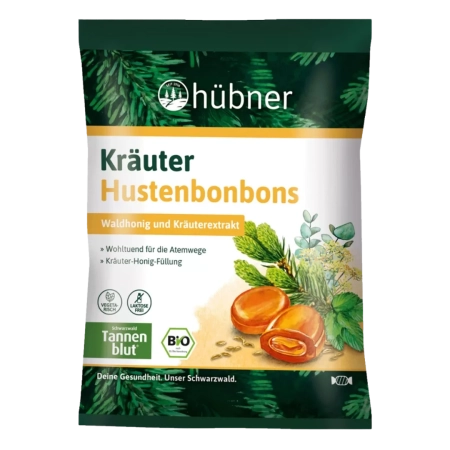Hübner - Bio Kräuter Hustenbonbons - 75g