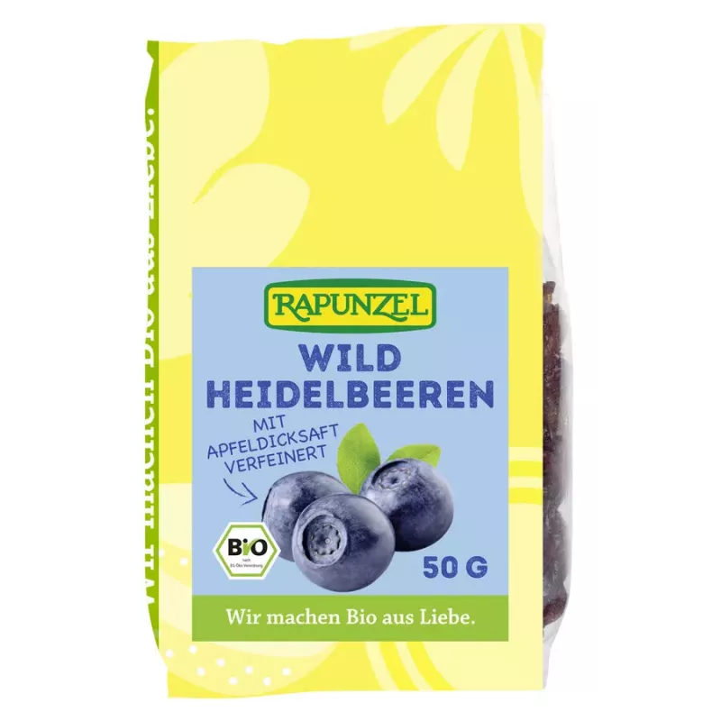 Rapunzel - Wildheidelbeeren - 50g