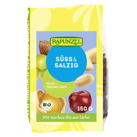 Rapunzel - Süß & Salzig Nuss-Frucht-Mix - 150g
