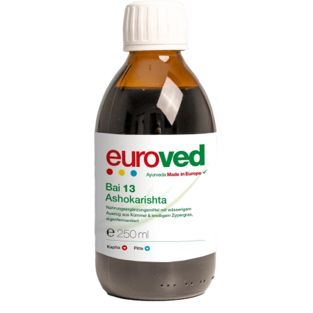 euroved - Bai 13 Ashokarishta - 250ml | Miraherba Ayurveda