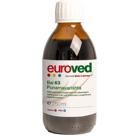 euroved -  Bai 63 Punarnavarishta - 250ml | Miraherba Ayurveda