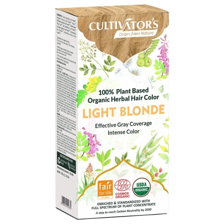 CULTIVATOR'S - Natürliche Pflanzenhaarfarbe Hellblond - 100g