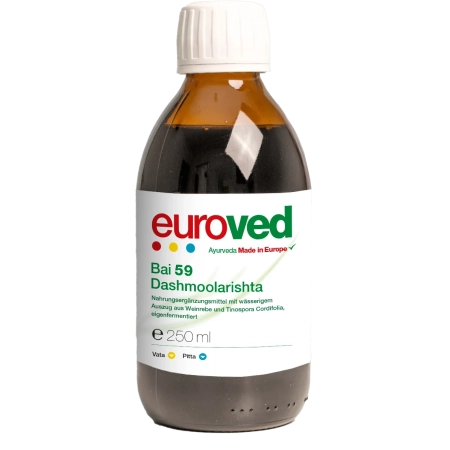 euroved -  Bai 59 Dashmoolarishta - 250ml | Miraherba Ayurveda