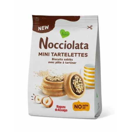 Rigoni di Asiago - Nocciolata Mini Tartelettes - 250g