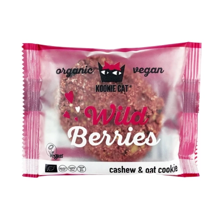 Kookie Cat - Wild Berry Cookie - 50g | Miraherba Bio Kekse