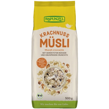 Rapunzel - Krachnuss Müsli - 500g