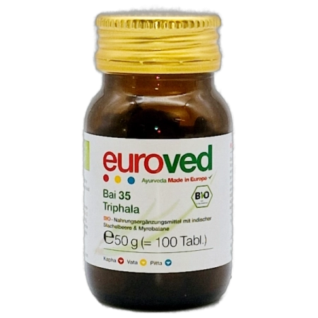 euroved - Bio Triphala Bai 35 - 50g | Miraherba Ayurveda