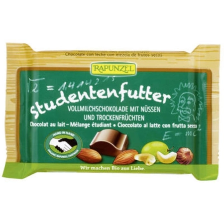 Raiponce - Chocolat, noix et raisins secs - 100g