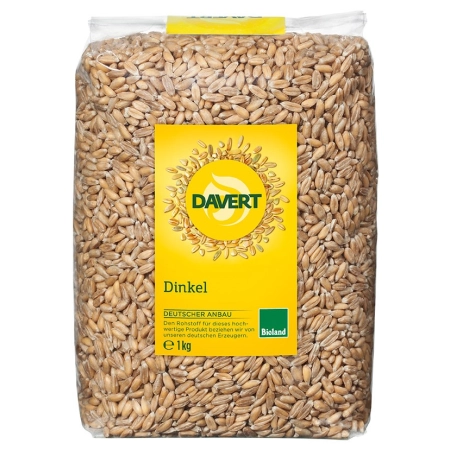 Davert Dinkel aus Deutschland. Bioland. 1kg |Miraherba