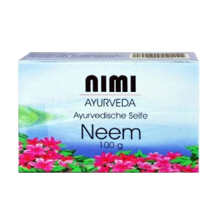 Nimi - Neem Ayurvedische Seife - 100g, Gegen unreine Haut und Pickel