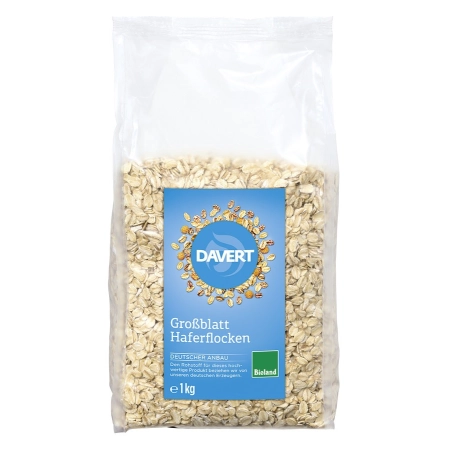 Davert - Großblatt Haferflocken - 1kg