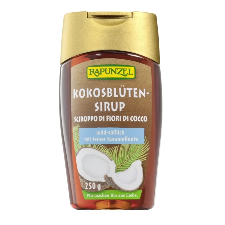 Rapunzel - Kokosblütensirup - 250g, in der praktischen Spenderflasche
