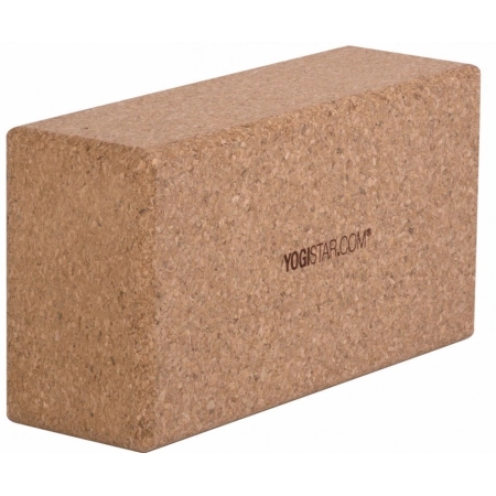 Yogistar - Yogablock Natur aus Kork - Basic, yogiblock