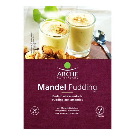 Arche - Mandel Pudding mit Bio Mandelstückchen