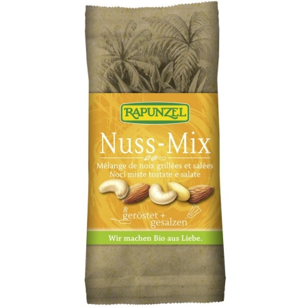Rapunzel - Nuss-Mix geröstet, gesalzen - 60g