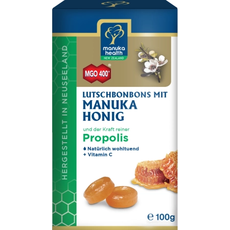 Manuka Health - Manuka MGO 400+ Propolis Lutschbonbons - 100g