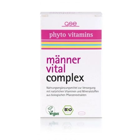 GSE - Bio Männer Vital Complex - 60 Tabletten