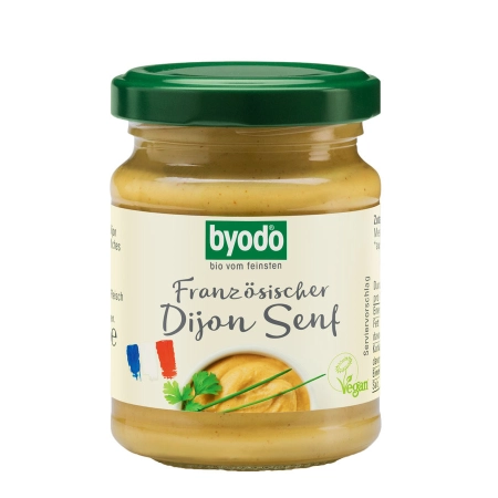 byodo - Moutarde de Dijon forte - 125 ml | Miraherba Bio