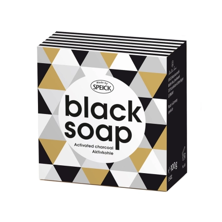 Speick - Black Soap Aktivkohle Seife - 100g | Miraherba Naturkosmetik