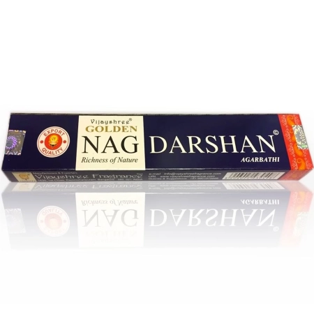 Vijayshree - Räucherstäbchen Golden Nag Darshan - 15g | Miraherba