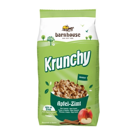 Barnhouse - Krunchy Apfel Zimt - 750g | Miraherba Bio Lebensmittel